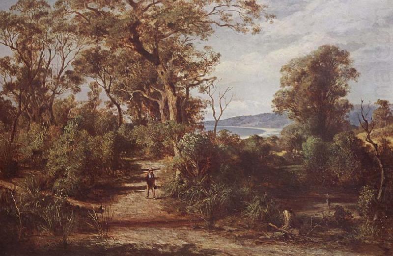 Busb track,Dromana, Louis Buvelot